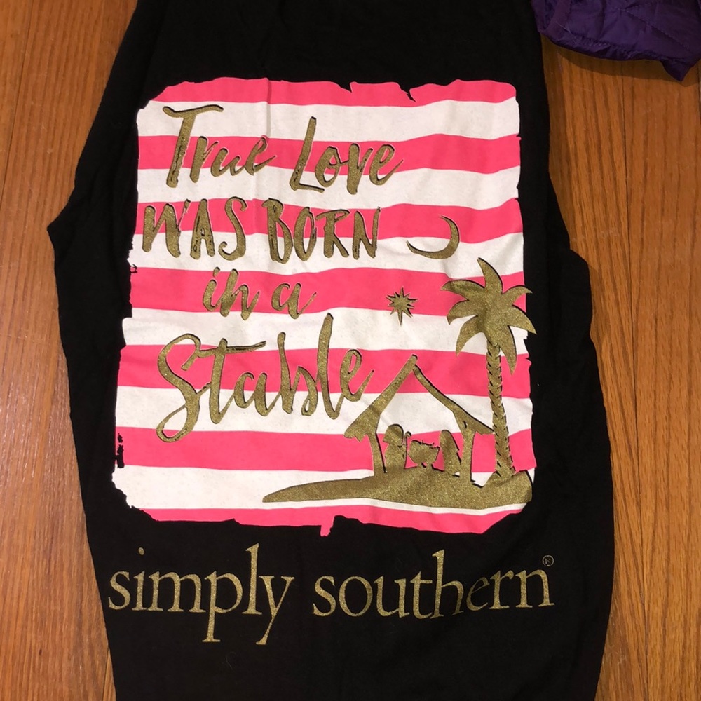 long sleeve simply southern t shirt
